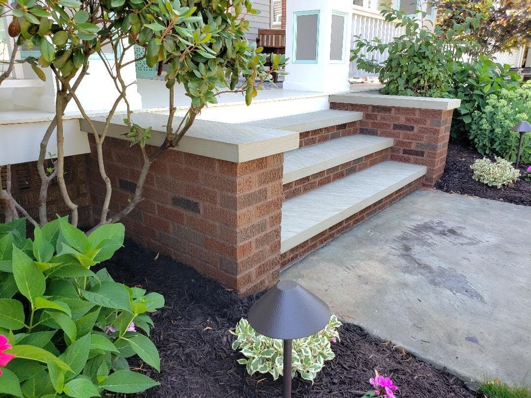 Masonry repair work