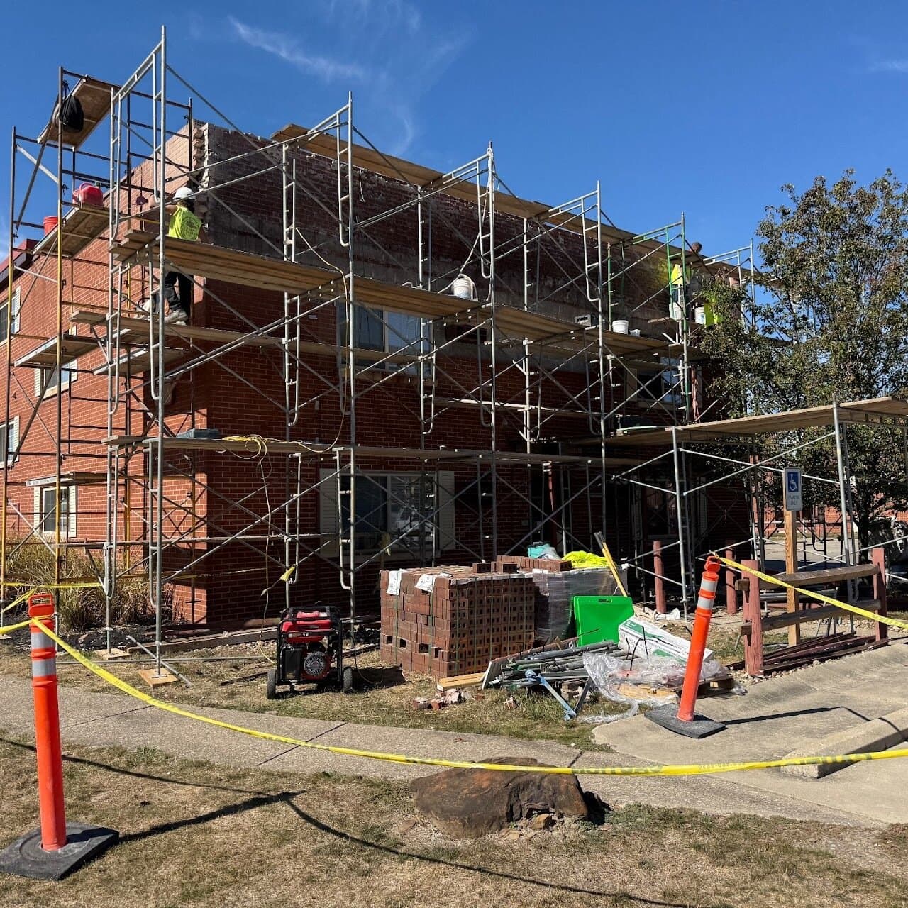 Masonry repair project 8